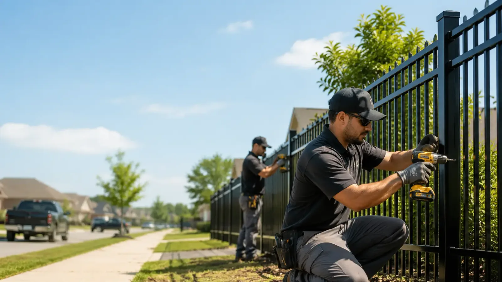 Metal Fence Installation in Stem, NC